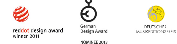 RedDot Design Award Winner 2011 / German Design Award Nominee 2013