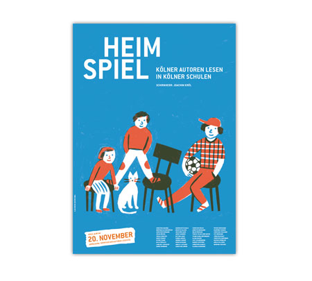 Heimspiel: Faltplakat